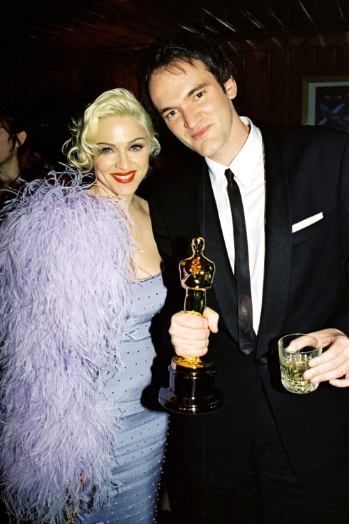 Madonna and Quentin Tarantino