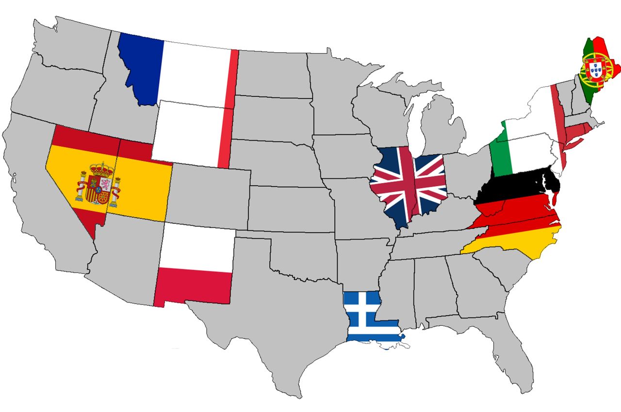 European Countries Compared To US States By Area - Maps on the Web