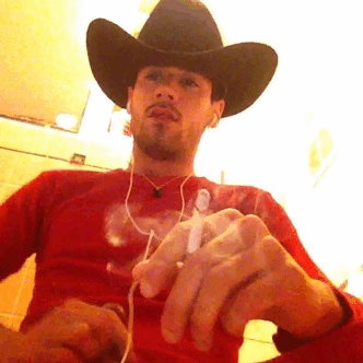 redneckcowboycb:
“Feel free to follow me on twitter @ kycowboy69 for updates, photos of me & my live webcam broadcast… times, etc…. ;) Cowboy up!
”