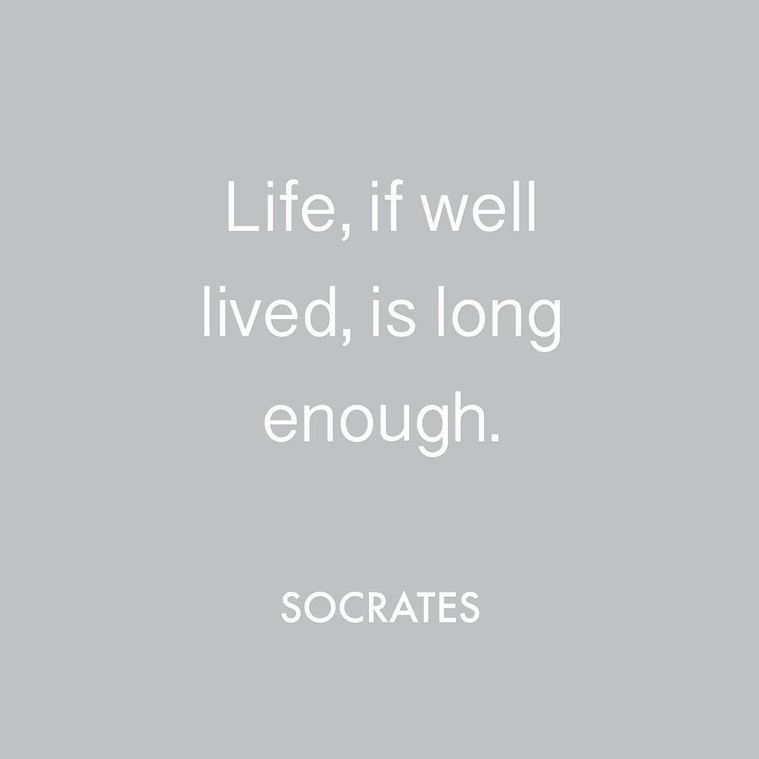 start the week on a thoughtful note by channeling your inner philosopher with a little socrates. read one of my favorite excerpts from his essay “on the shortness of life” at link in bio. ⠀ http://ift.tt/2gOzLNU