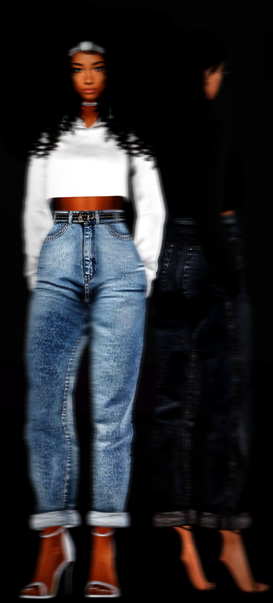 Savage Sims Milf Jeans Converted To Sims 3• All credit goes to @savage-sims• These are high waist pants so they may not go well with longer tops• They have morphs• I included 17 designs• 2048x2048 Textures• Original Sims 4 Post...