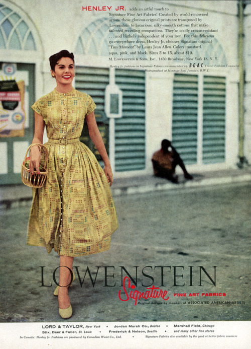 Dress by Henley Jr. Fashions 1956
