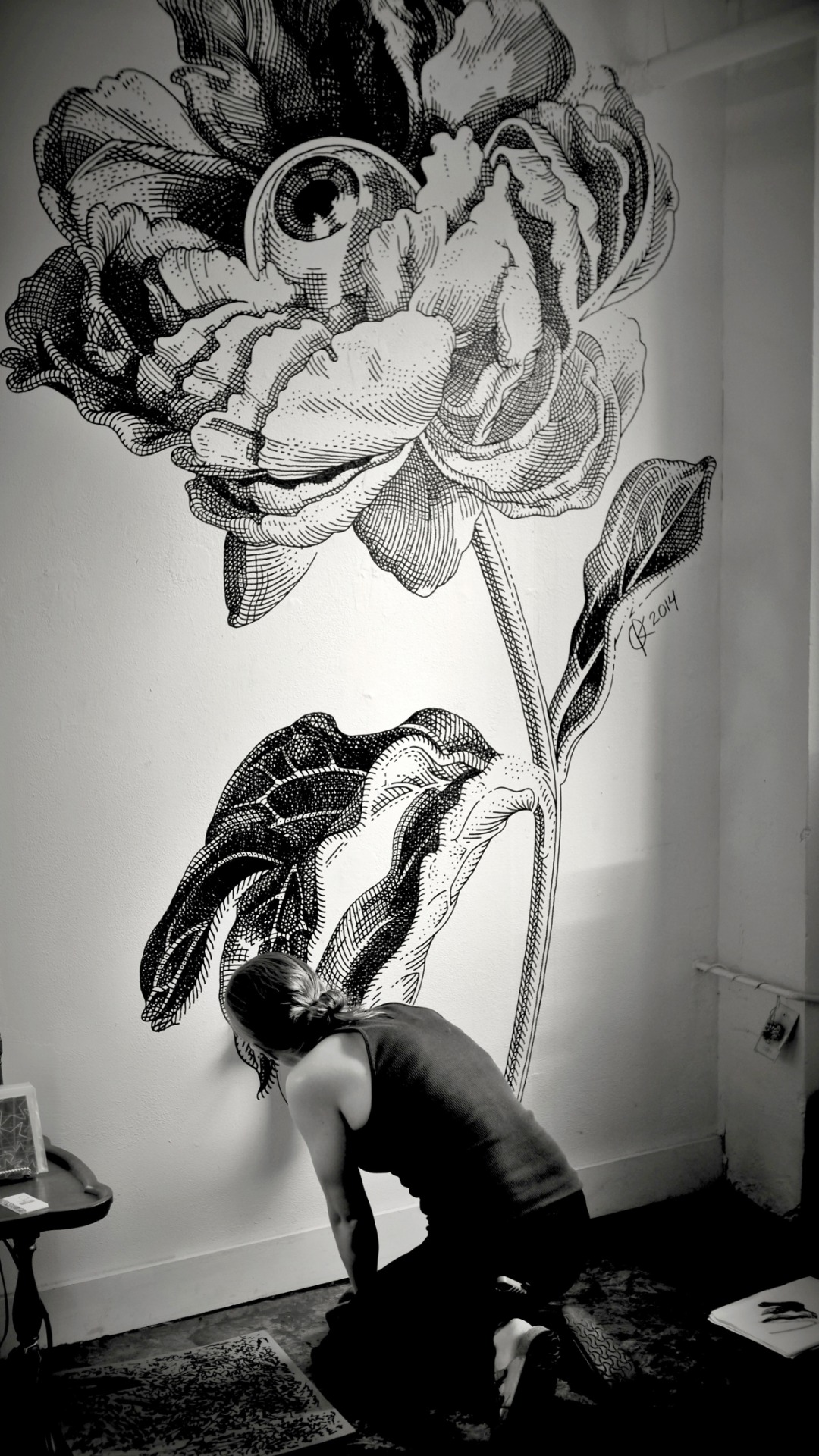 Amazing Cross-Hatched Drawings by Olivia Knapp #artpeople