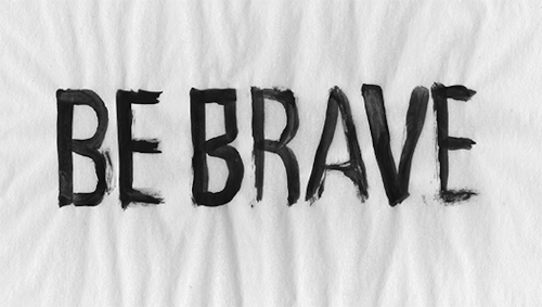 Image result for word brave gif