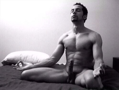 Men'S Nude Yoga 37
