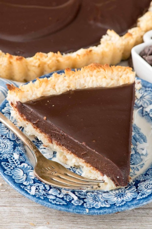 bloggersfood:
“Chocolate Macaroon Pie
”