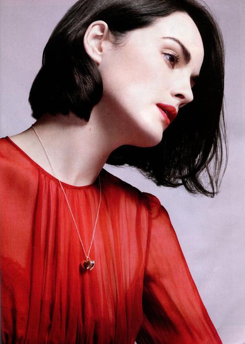 Michelle Dockery in InStyle US (February 2013)