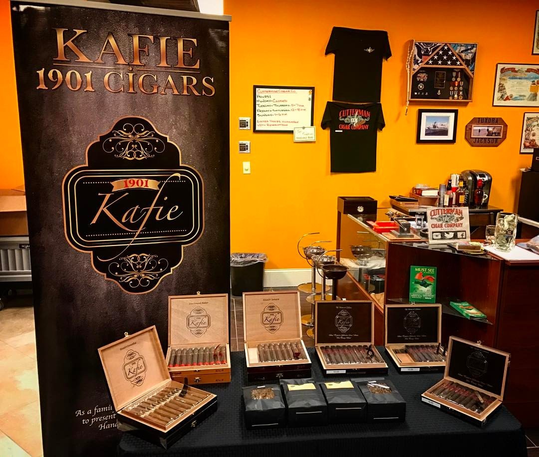 The festivities commence at 7:00 pm here at Cutterman Cigar Company. … What a way to kick off the new year !!! (at Cutterman Cigar Co.)