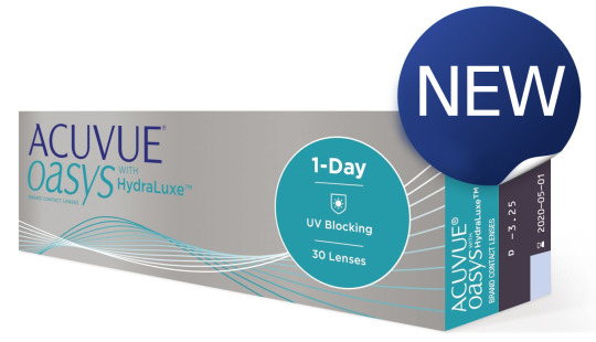 Ο νέος ημερήσιος φακός επαφής ACUVUE OASYS 1-Day με τεχνολογία Hydraluxe