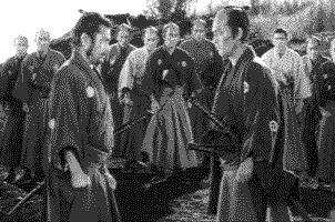 headlesssamurai:
“ ninja-weapons:
“This gif is outrageous
”
■ The so-called “blood explosion” which punctuates the conclusion of Akira Kurosawa’s 1962 movie Sanjuro remains one of the most memorable and influential special effects in film...
