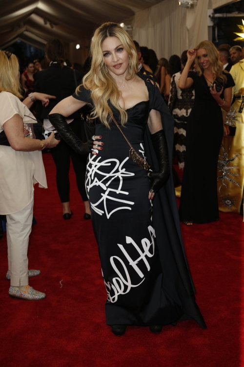 Madonna attends the ‘China: Through The Looking Glass’ Costume
Institute Benefit Gala at the Metropolitan Museum of Art on May 4, 2015
in New York City.