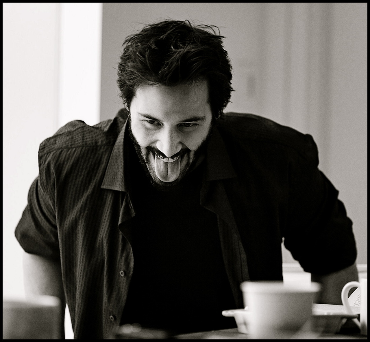 AREEVESLADY • Keanu Reeves Vogue Hommes International 2009