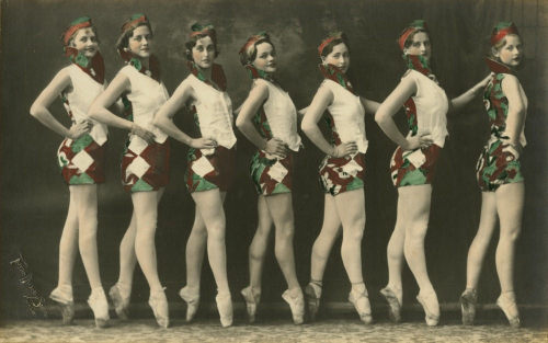 back-then:
“ Line of ballet dancers on their toes
1931
Source: State Library of Queensland
”