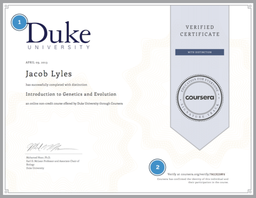 the anatomy of a verified certificate  u0026 shareable course