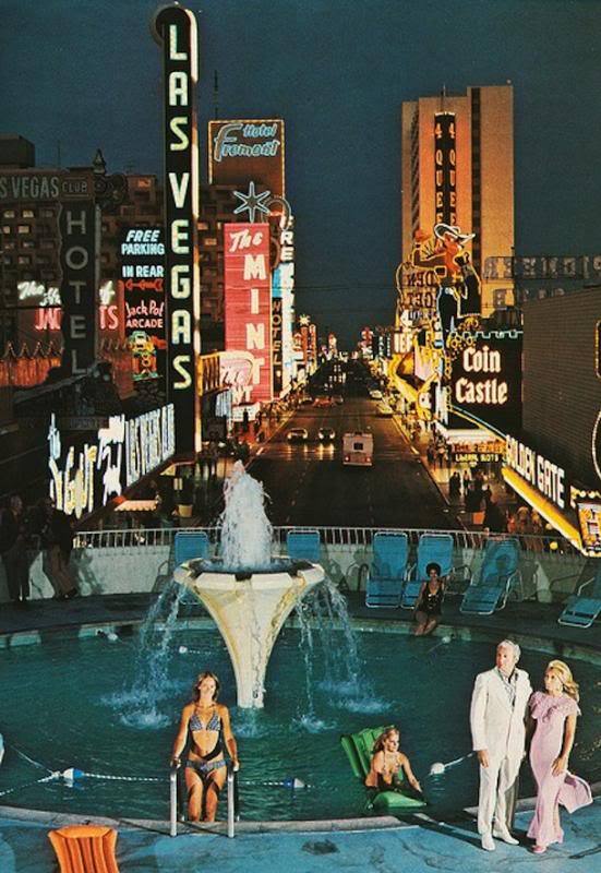 Fremont Street - Las Vegas, Nevada U.S.A. - 1971
