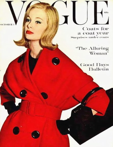 tammy17tummy: “ Monique Chevalier, American Vogue cover by Irving Penn, Oct.1, 1959 ”