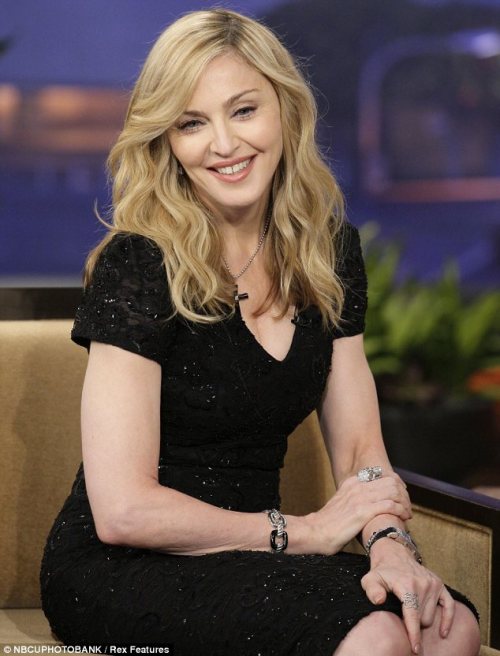 Madonna on the Jay Leno show
