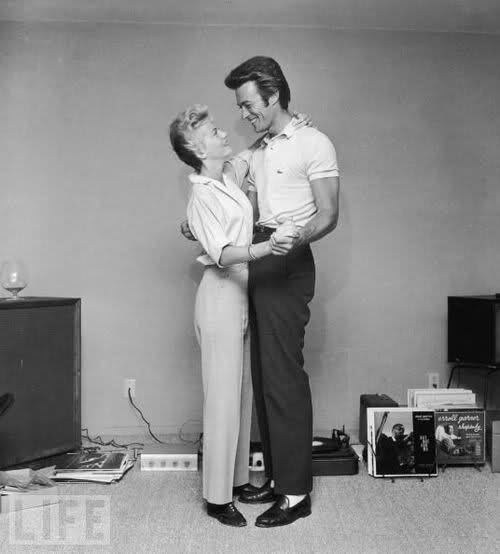 oldgoodhollywood:
“ Clint Eastwood with his first wife, Maggie, 1965
”