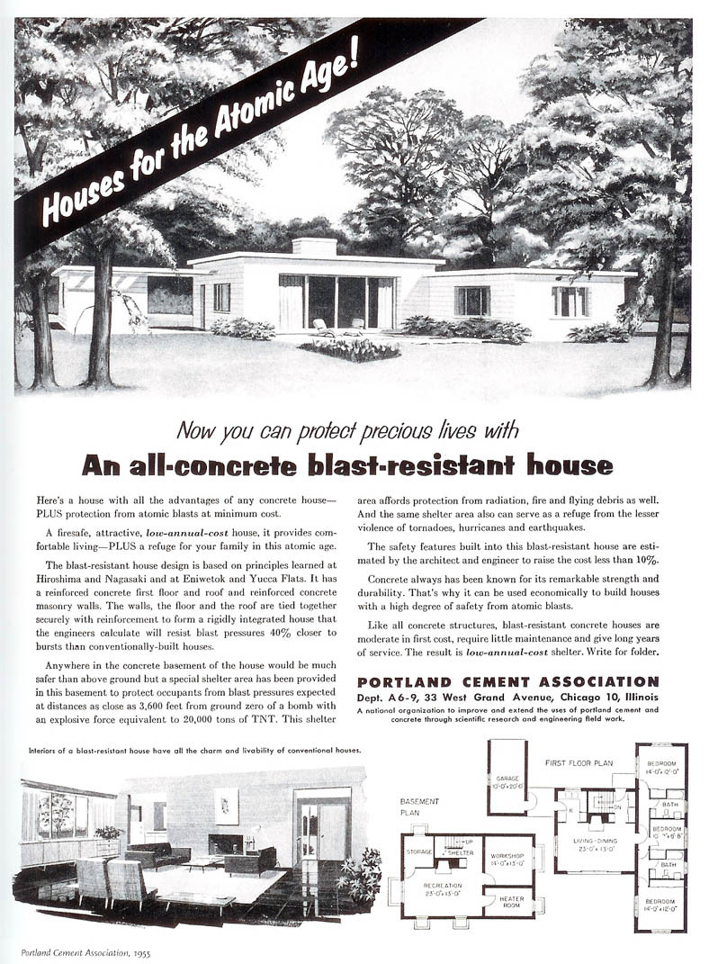Portland Cement Association - published in Better Homes and Gardens - June 1955