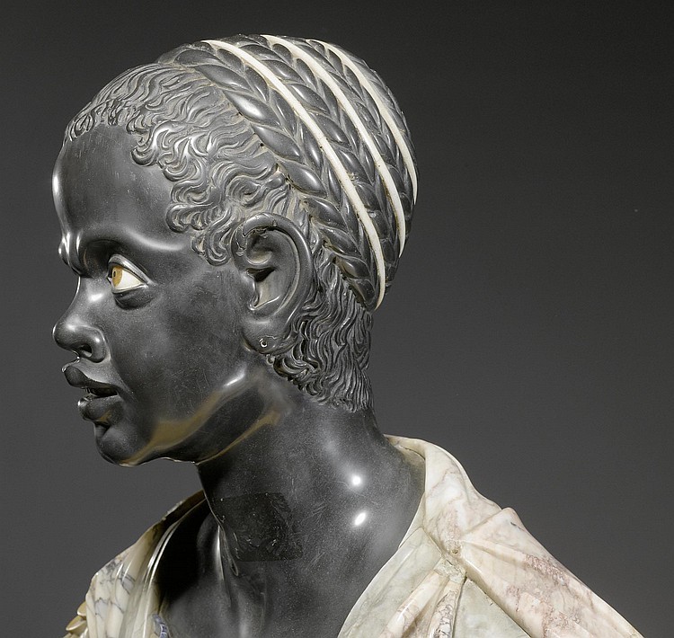 joshdll:
“ Two busts by Melchior Barthel featuring Roman Moors as Generals. Male and female. Circa 1650s.
”