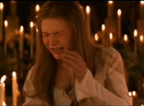 Clare Danes cry face