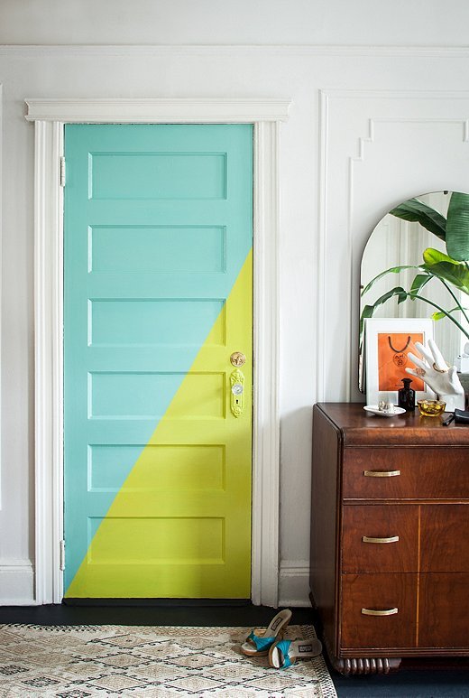 puertas de interior pintadas de colores 8