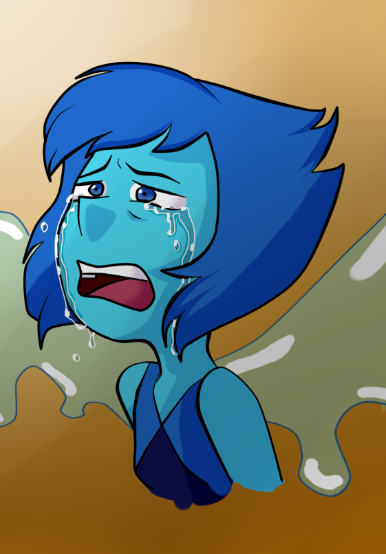The suffering of the gems.