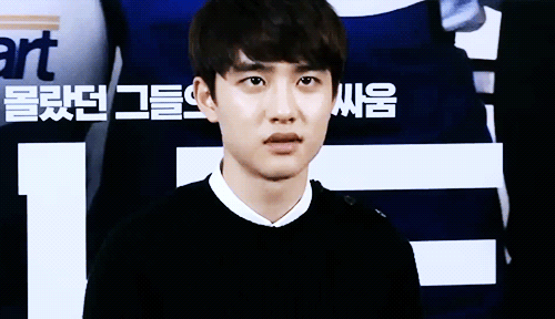 Image result for kyungsoo confused gif