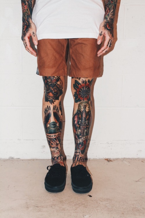 leg tattoos on Tumblr