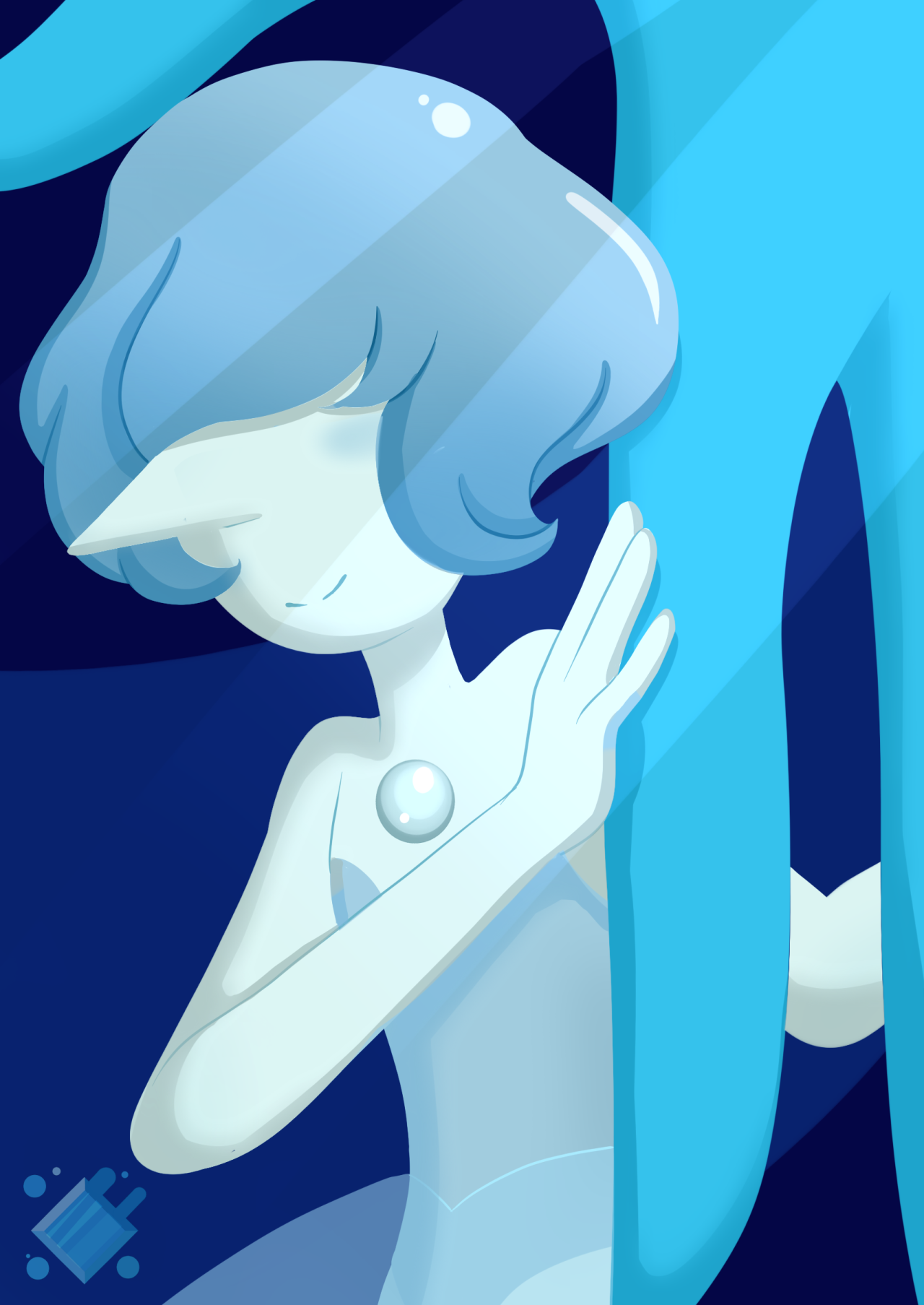 foxyajvideos said: Can you please draw a random Home world pearl Answer: I wasnt sure if you ment a new pearl or a canon pearl.