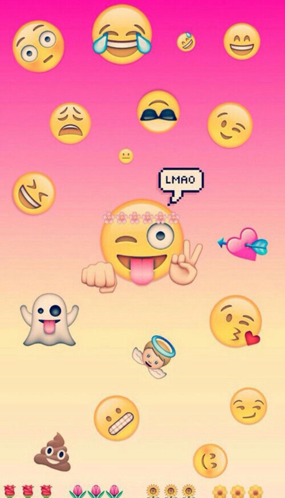 emoji background | Tumblr