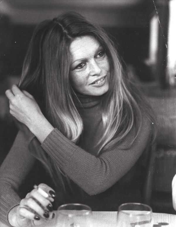 Brigitte Bardot in the 1970s.