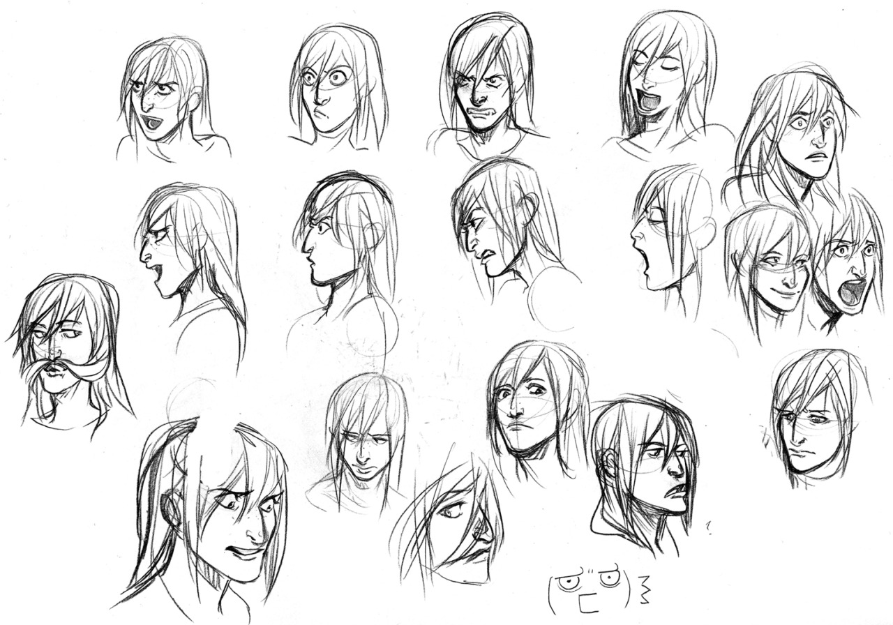 How To Draw Facial Expression 117