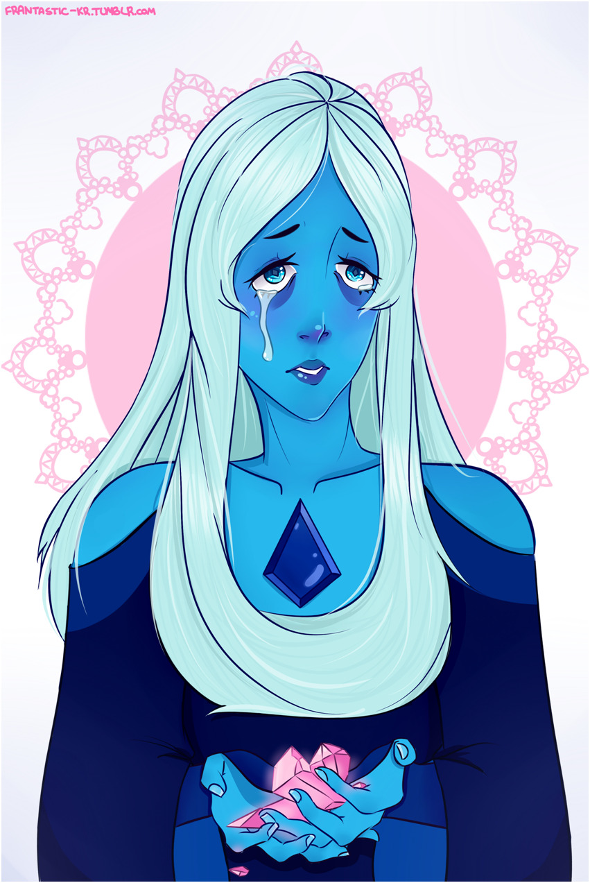 “Why can’t you just let me grieve?” I love Blue Diamond’s desing 😍