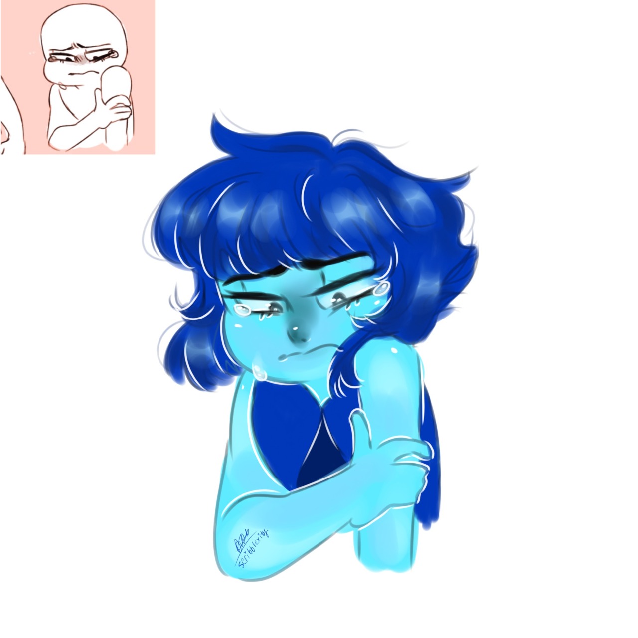 Anonymous said: Lapis as 3D from your last post would be p cool Answer: Why so sad? :0