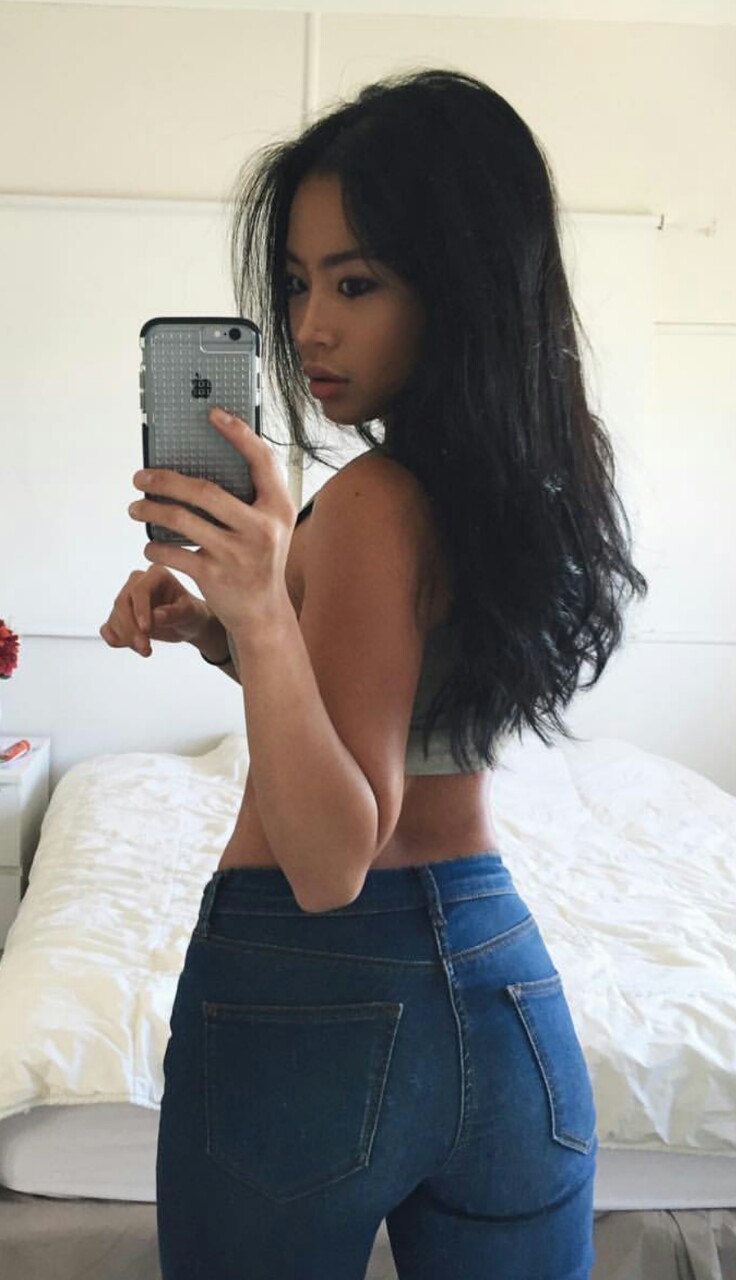 Asian Ass Jeans 18