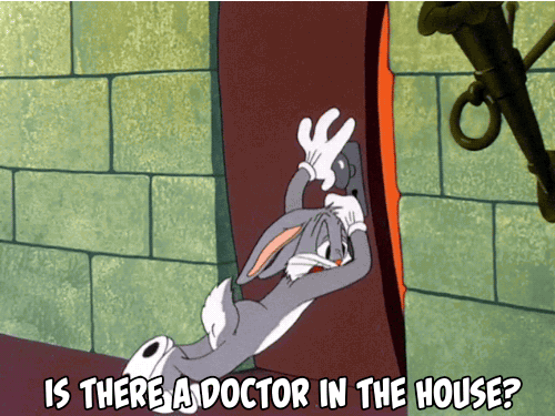 Image result for what up doc gif