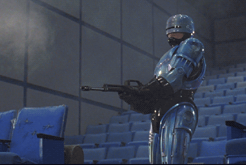 Image result for robocop gif