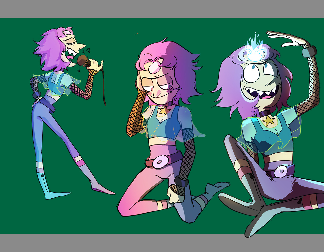 Eyyyy, guess what? More Prick! Both modern and 80′s (flesh curtains rick and legwarmer pearl) versions. This fusion is 100% synthesized, due to an experiment gone wrong (thx Rick) I like to think that...