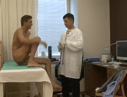 twinkacademy:
“ Jaroslav is required to produce a sperm sample for the campus doctor
”