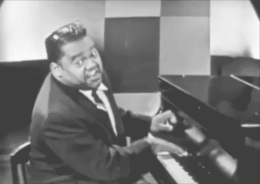 Image result for MAKE GIFS MOTION IMAGES OF FATS DOMINO IN CONCERT