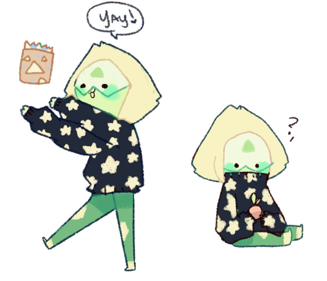 More peridot is such a bean