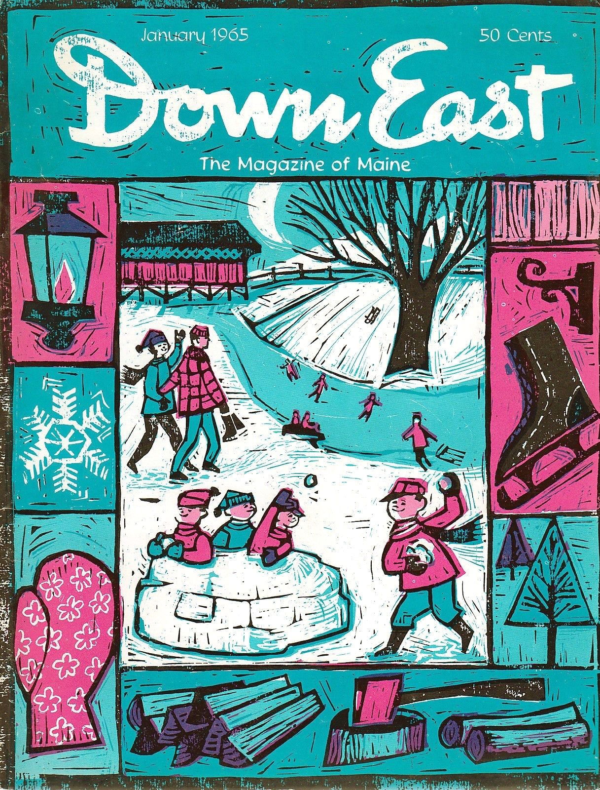 Down East magazine cover - January 1965