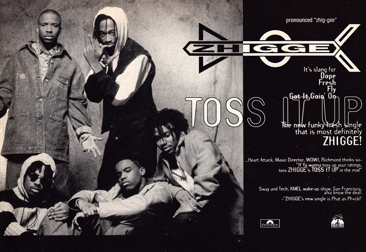 HipHop-TheGoldenEra: Zhigge - Toss It Up - 1992