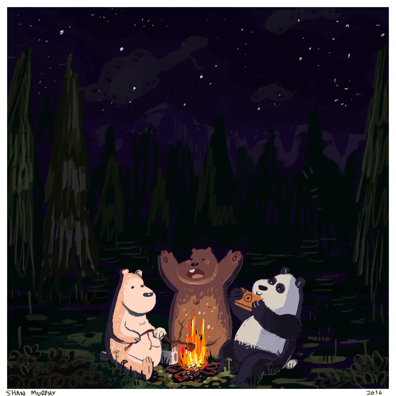 scary campfire story