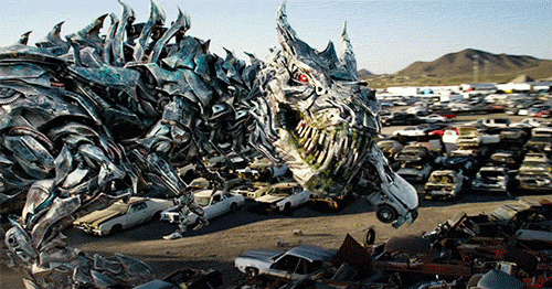 Grimlock in Transformers: The Last Knight