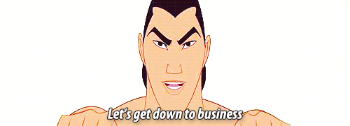 Image result for let's get down to business gif