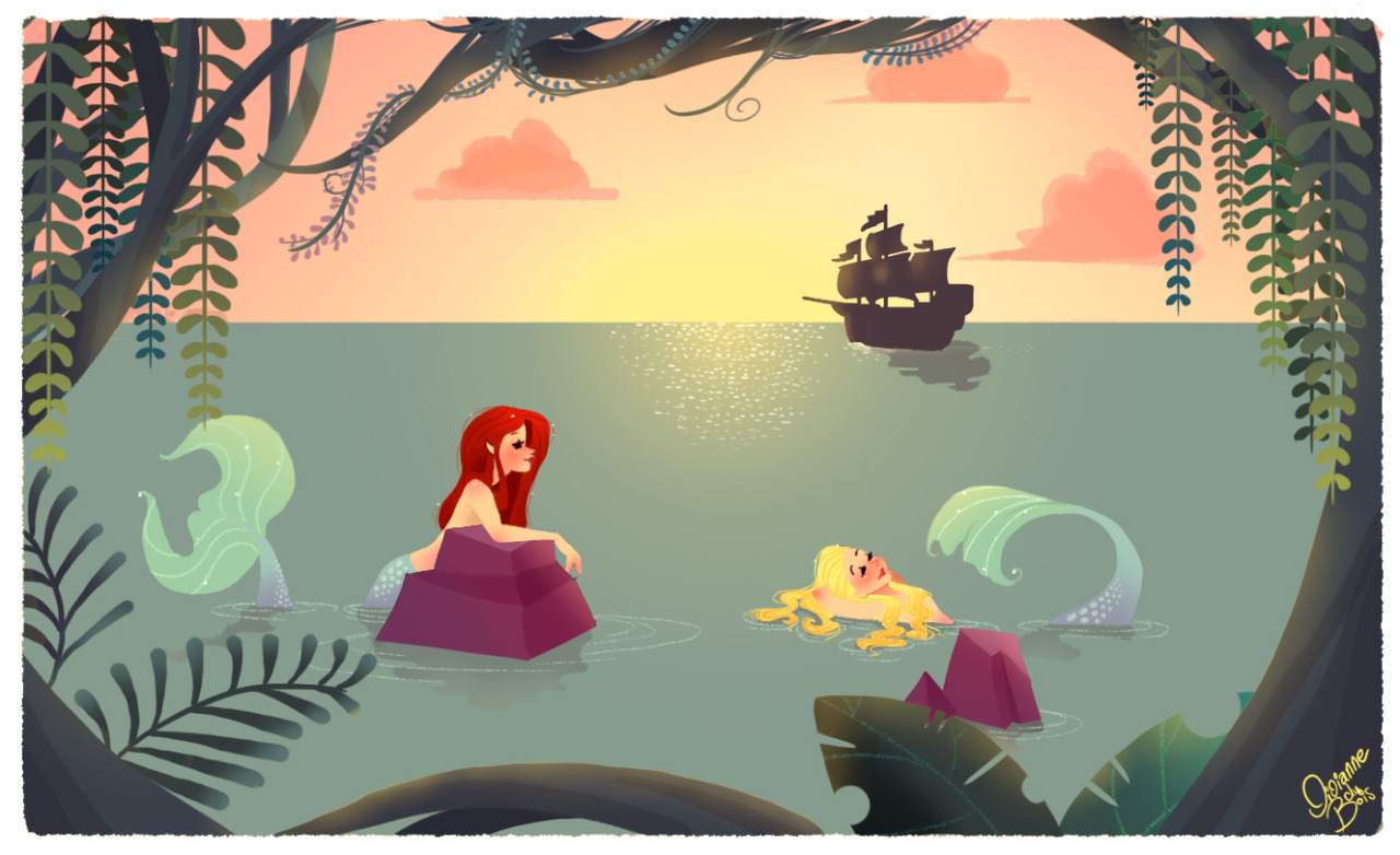 The Mermaid Lagoon - by Vivianne du Bois