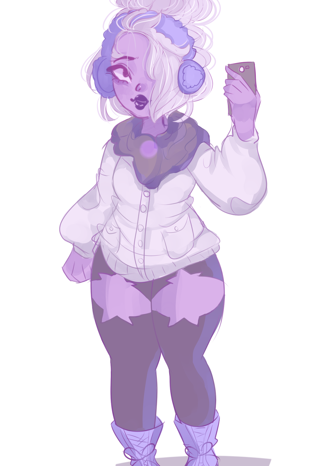 Amethyst fall outfit :D