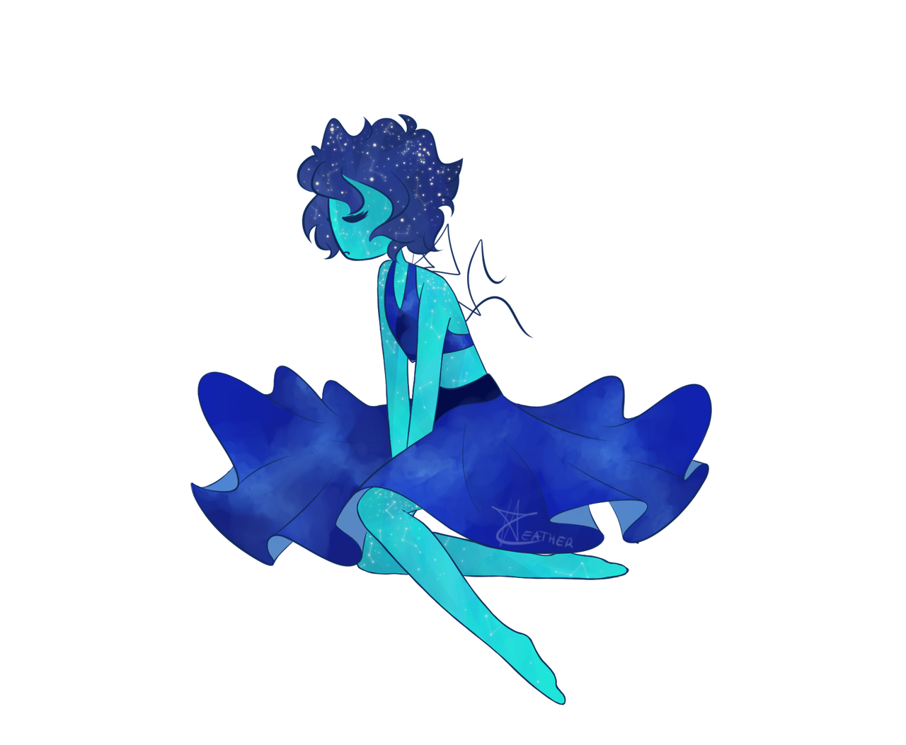 You need to physically restrain me from drawing lapis